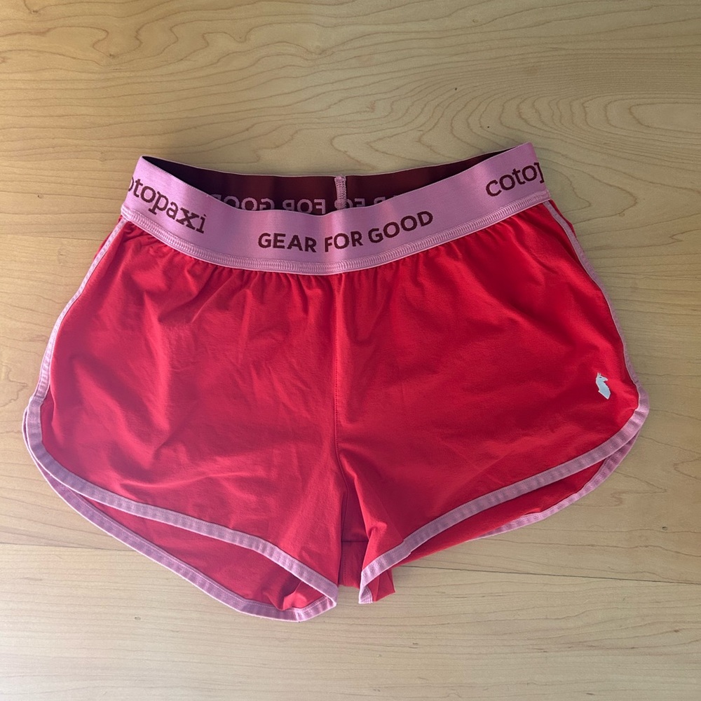 Cotopaxi Red Athletic Shorts